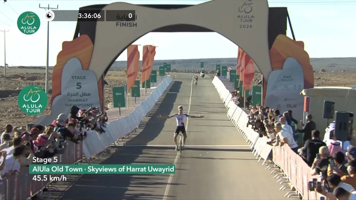 AlUla Tour 2026, stoccata di Jan Christen che si prende tutto! 5° Federico Iacomoni