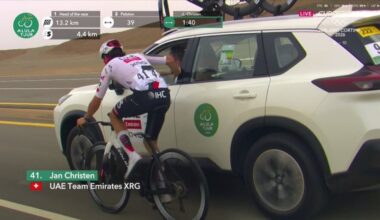 AlUla Tour 2026, 20" di penalità per Jan Christen per scia prolungata