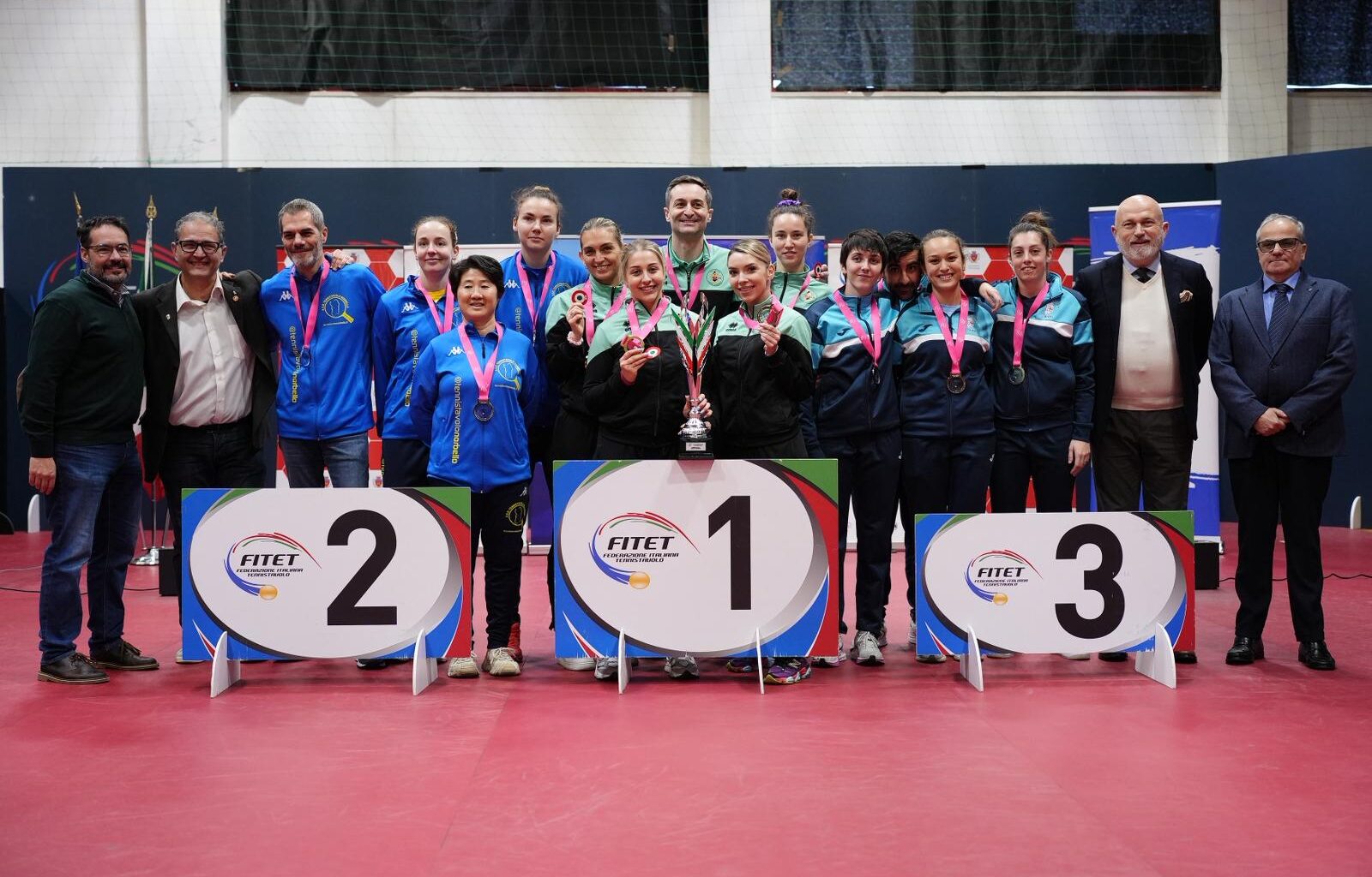 Coppa Italia 2026 ad Ancona podio femminile