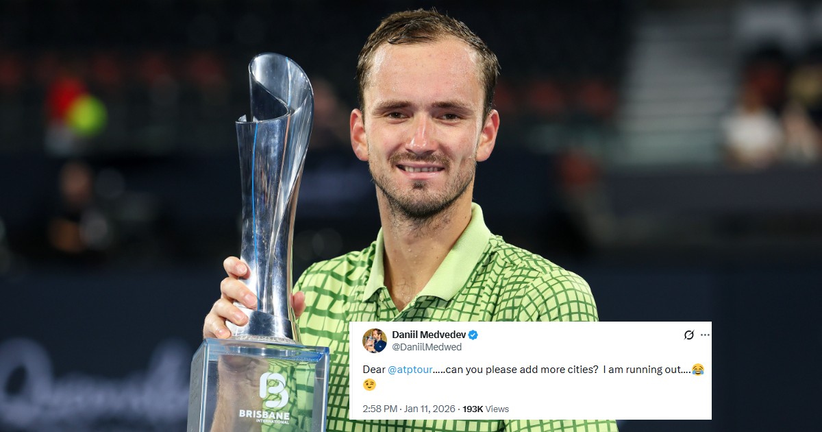 Medvedev vince a Brisbane e scherza: "Cara Atp..."