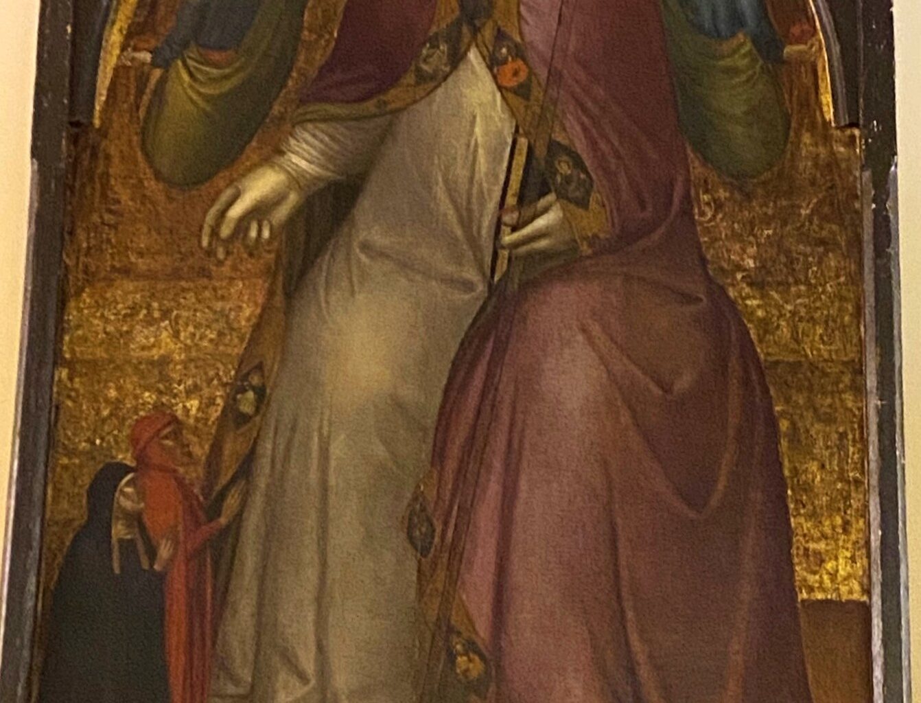 La Fondazione CariPrato finanzia il restauro del dipinto Santo vescovo di Lorenzo Bicci - Notizie di Prato