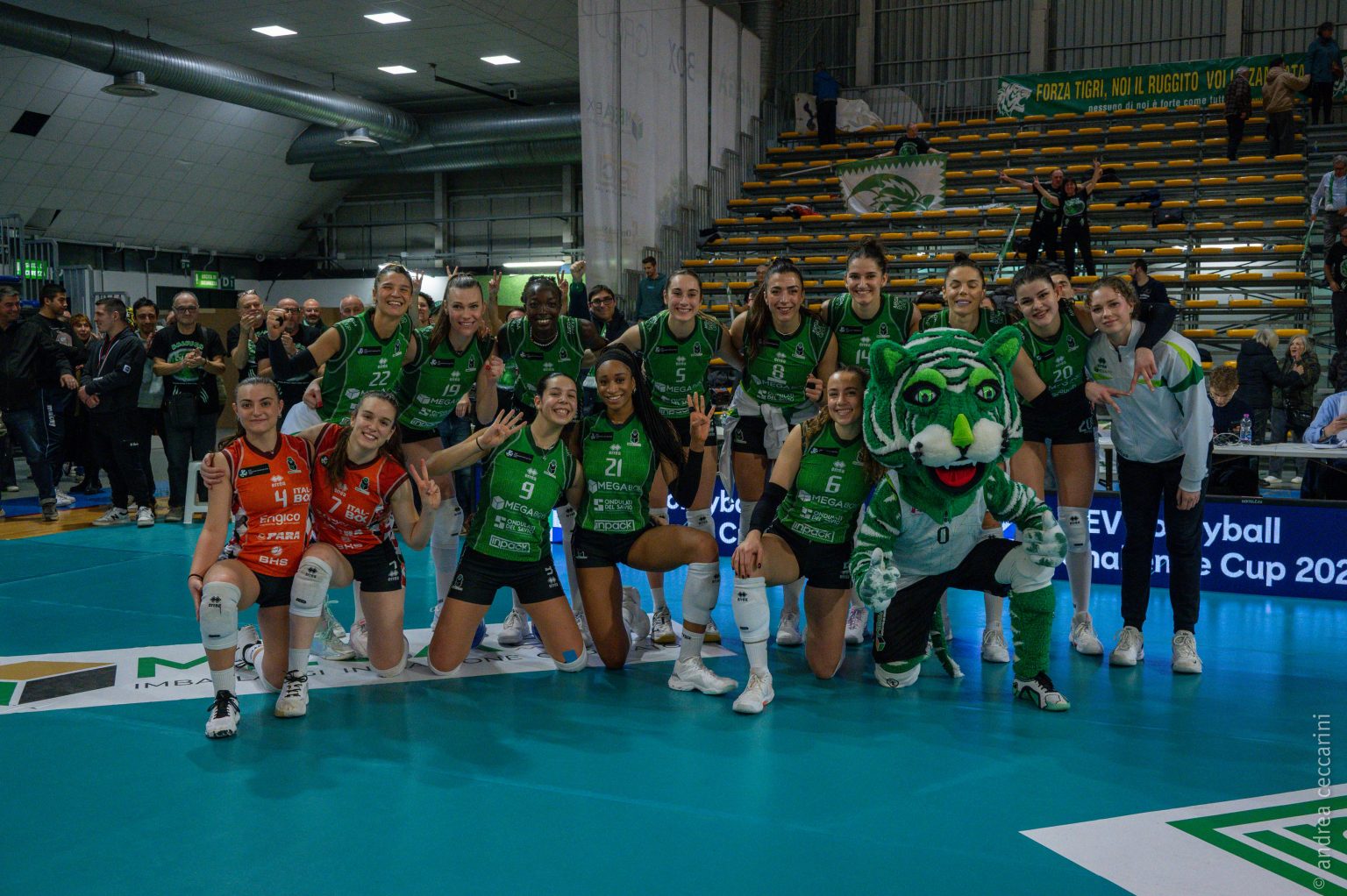 LA MEGABOX VINCE IN UN’ORA E PASSA IL TURNO DI CHALLENGE CUP – Lega Pallavolo Serie A Femminile