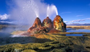 Fly Ranch Geyser in Nevada, come visitare il geyser arcobaleno