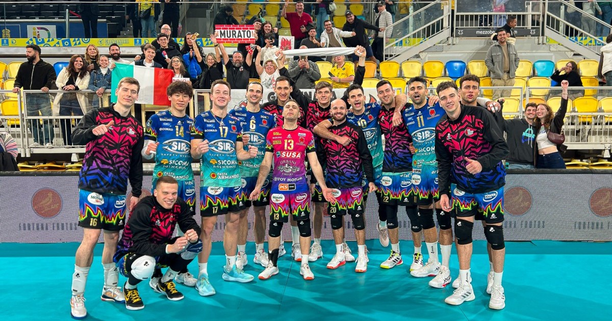 LA SIR SICOMA MONINI PERUGIA BATTE I CAMPIONI DI SPAGNA AL TERMINE DI UN’AUTENTICA BATTAGLIA!