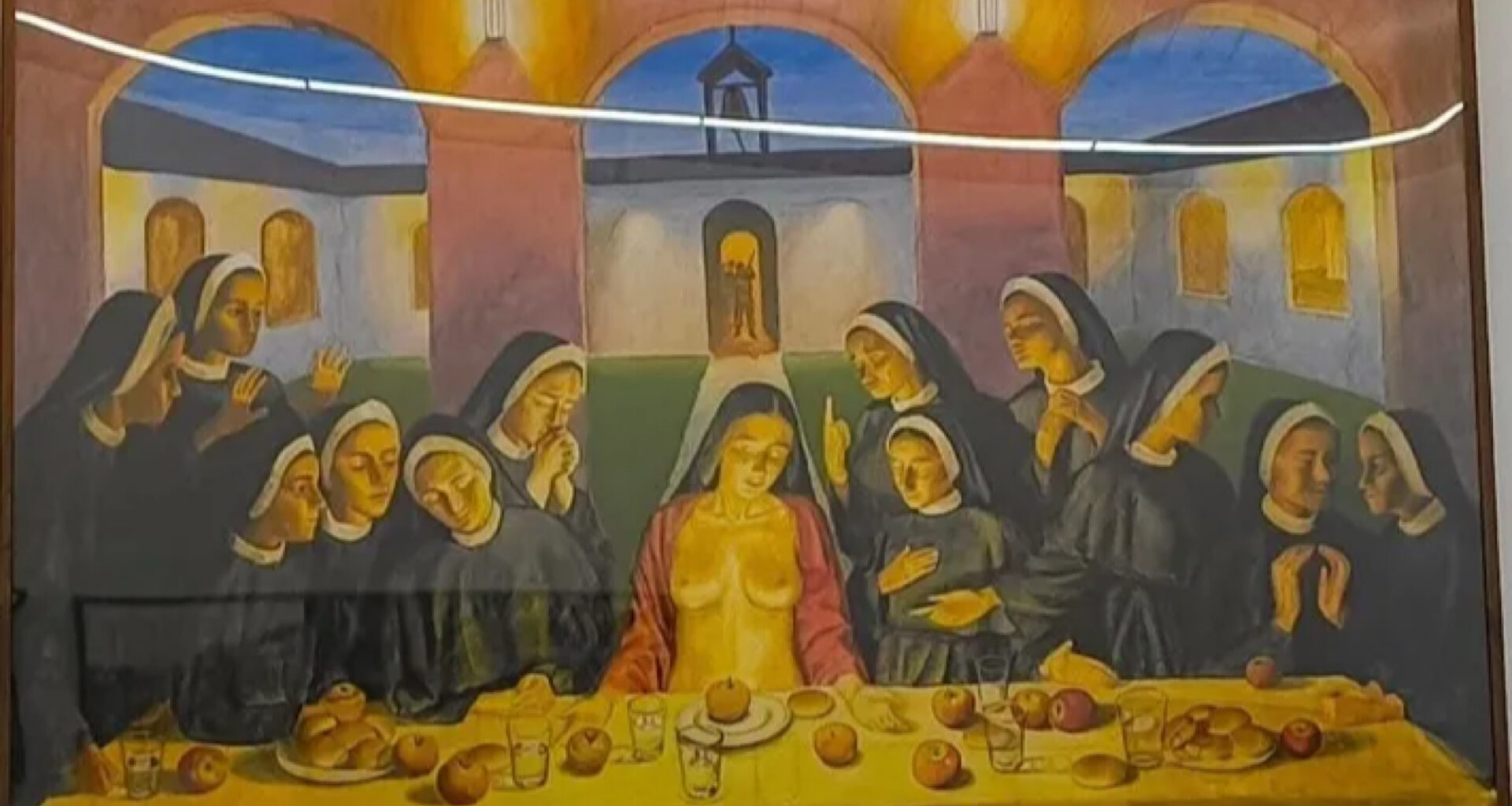 Un’Ultima Cena al femminile scatena le proteste alla Kochi Biennale