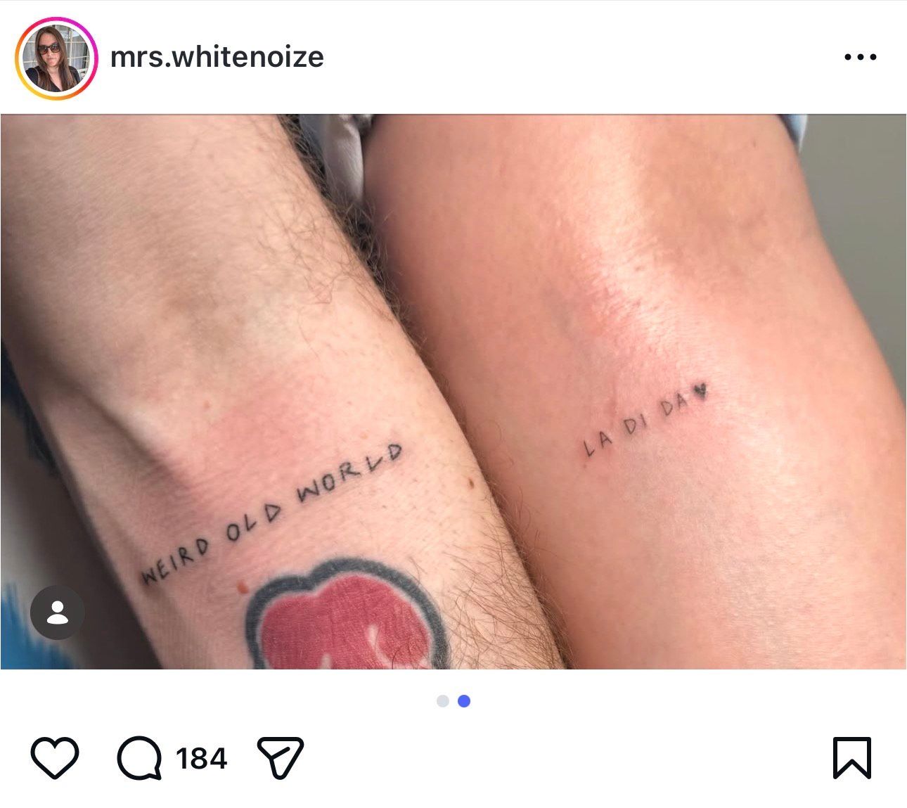 Diane Keaton la figlia Dexter le dedica un tatuaggio per gli 80 anni