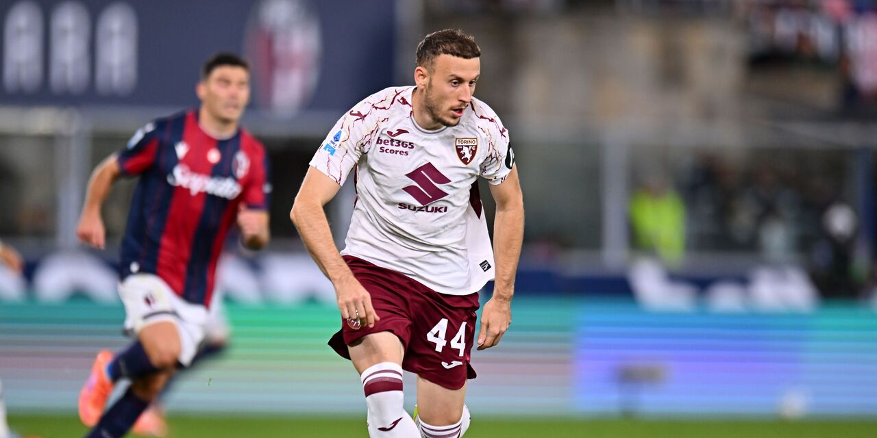 Torino, infortunio per Ismajli in Coppa Italia: cambio obbligato
