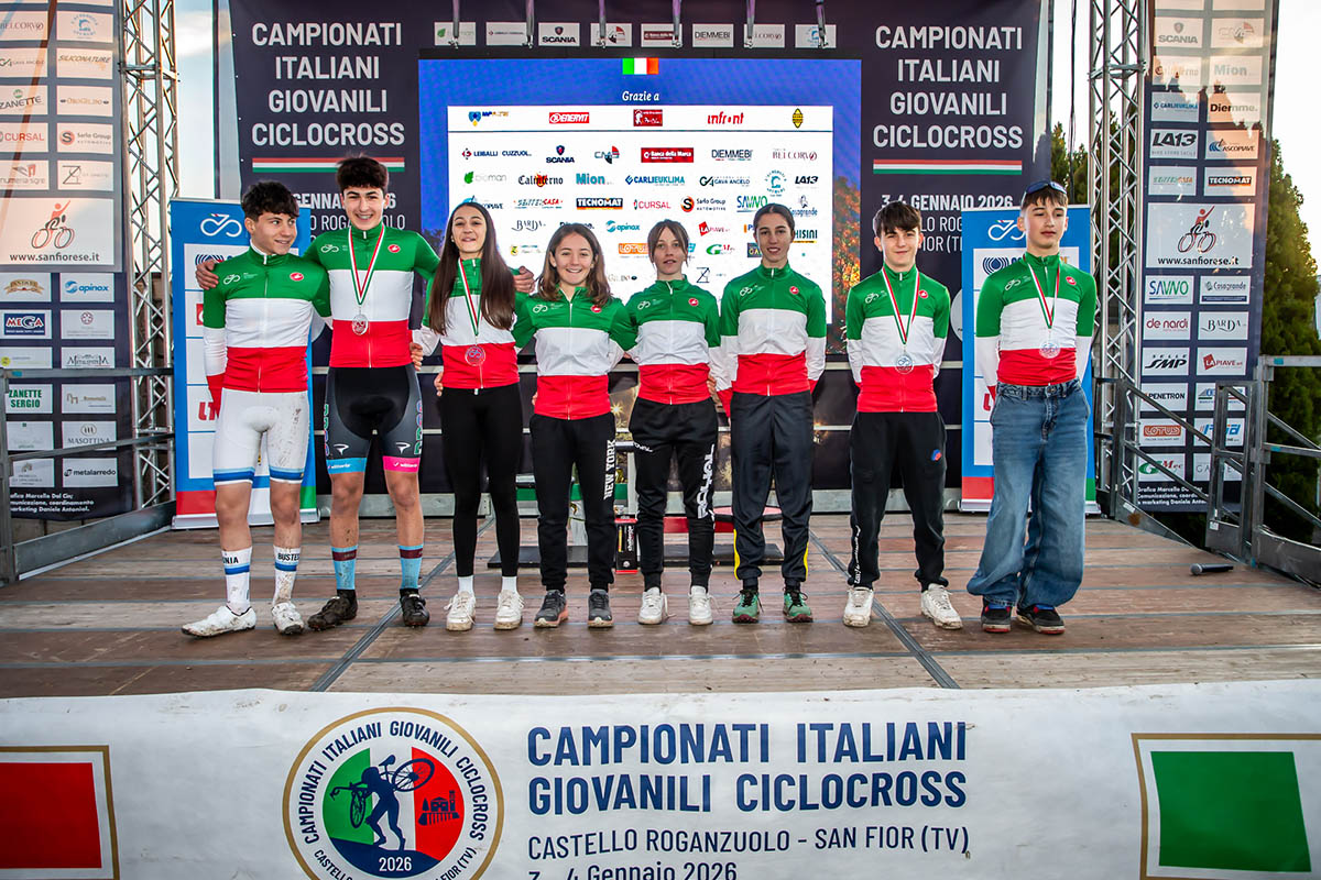 Campionati Italiani Giovanili di Ciclocross 2026: ecco chi ha vinto a Castello Roganzuolo - BICITV