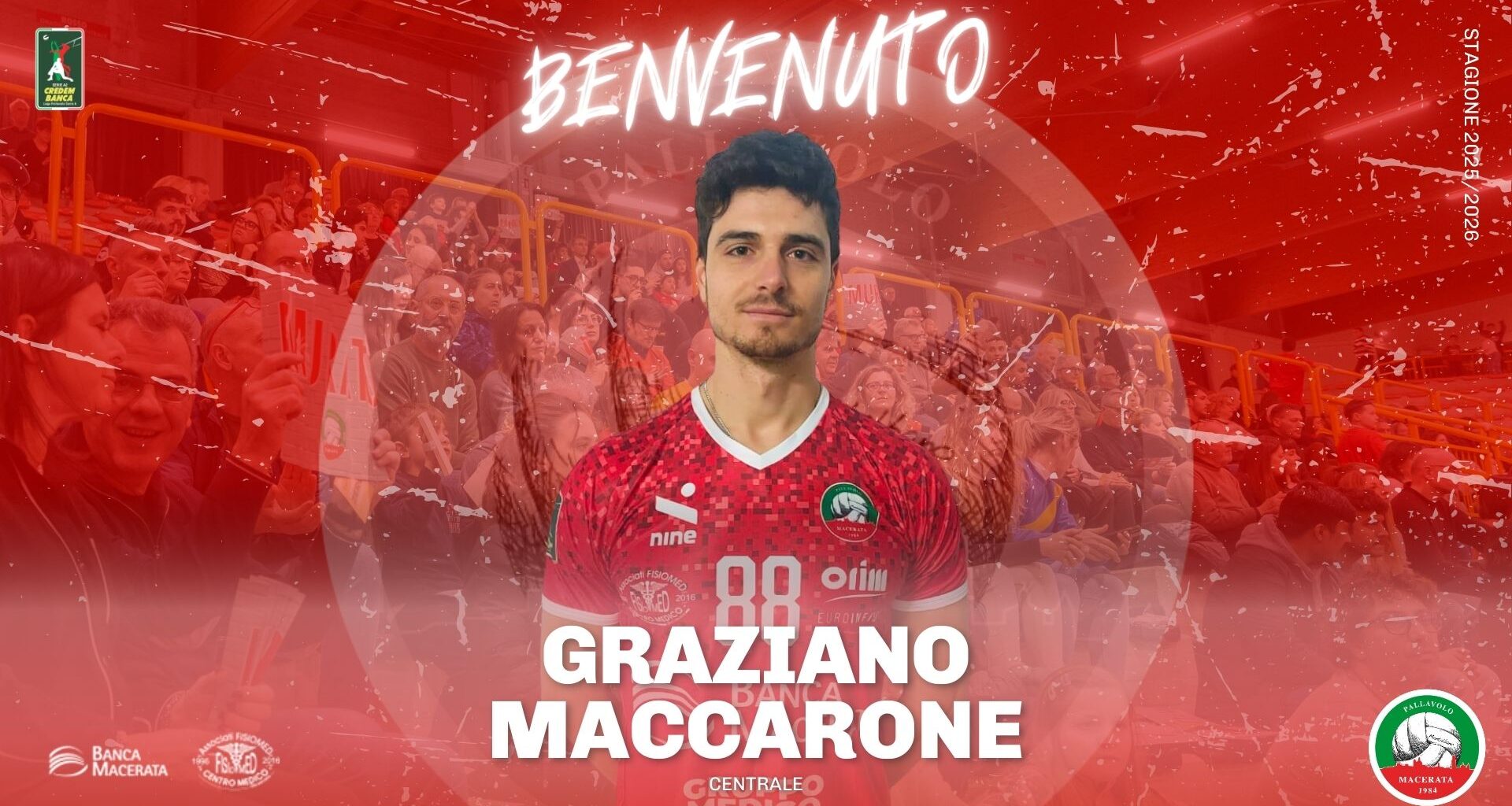 Nuovo innesto in casa biancorossa: arriva Graziano Maccarone