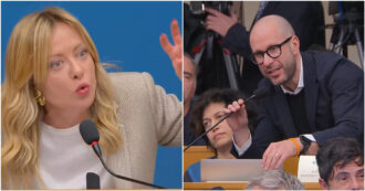 Il giornalista spiato a Meloni: “Che ruolo ha il governo?”. Ma la premier parla di sé: “La mia vita finita sui giornali” – Video
