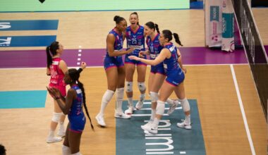 La Numia Vero Volley Milano batte 3-0 Perugia e conquista il terzo posto in classifica