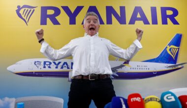 Ryanair taglia 2,2 milioni di posti a causa delle tasse, la low cost sfida le istituzioni