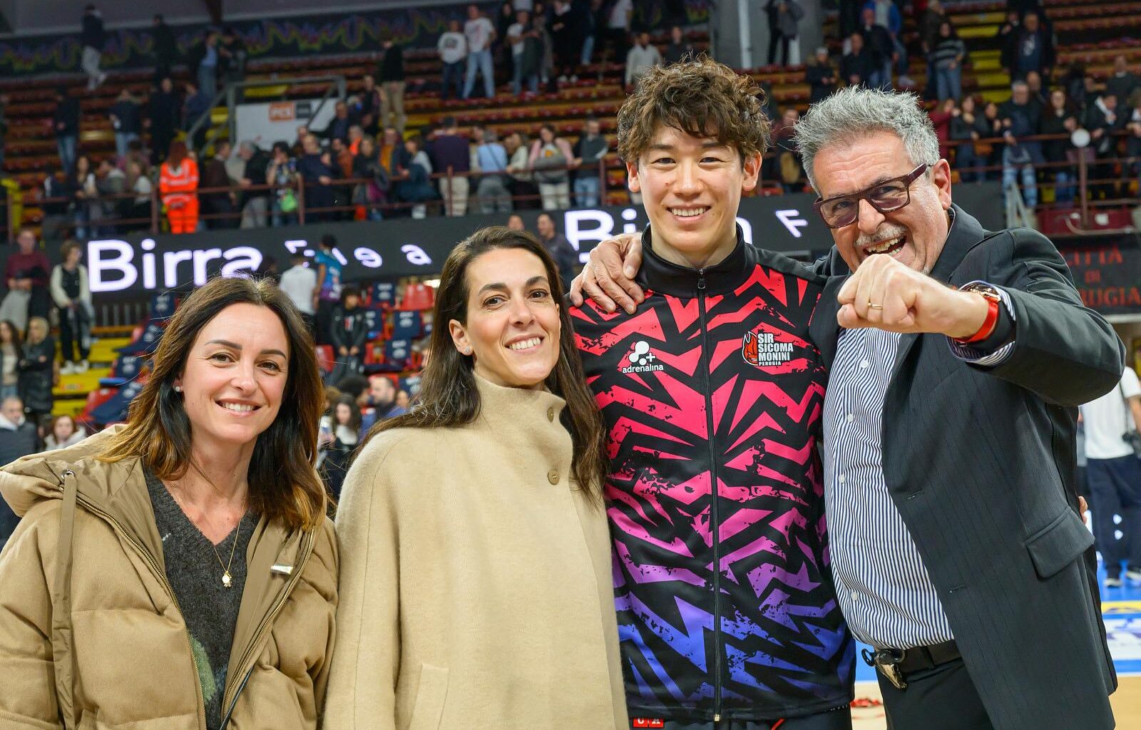 Inizia il nuovo anno, l'orgoglio del presidente Sirci :" Questa squadra è l'emblema di Perugia"