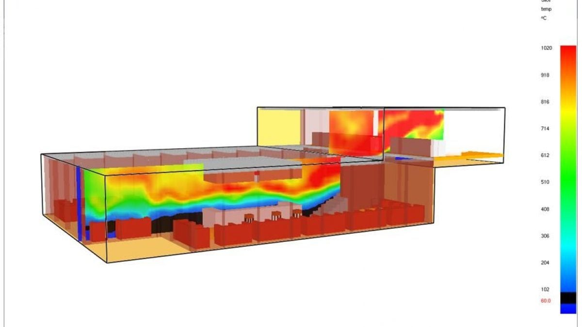 simulazione incendio crans montana