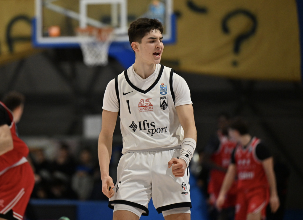 E sono 5! L'Apu Udine non si ferma più in Next Gen Cup e conquista la qualificazione alle Final Eight: battuta Reggio Emilia 105-78