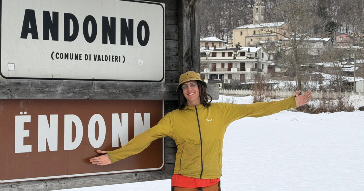 Inizia da Andonno il giro del mondo in bicicletta di Simone Avataneo contro il bullismo - La Guida