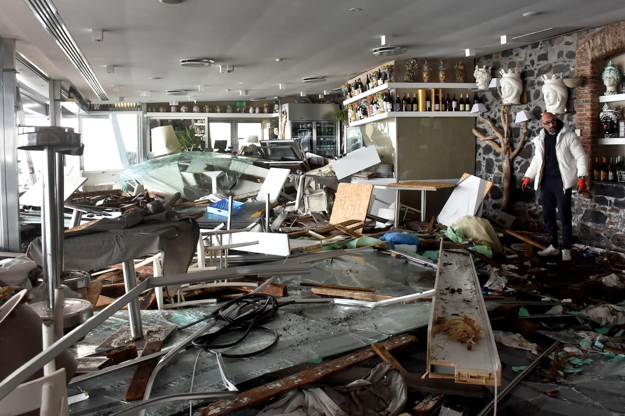 Maltempo, il ciclone Harry ha causato danni oltre il miliardo in Sicilia e Sardegna