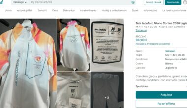 La “nuova moda” dei tedofori: vendere illegalmente (e a cifre folli) le tute di Milano Cortina su… - Il Fatto Quotidiano