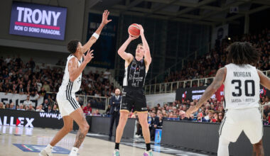 Serie A, LBA, quinta giornata, Dolomiti Energia Trentino Vs Virtus Olidata Bologna