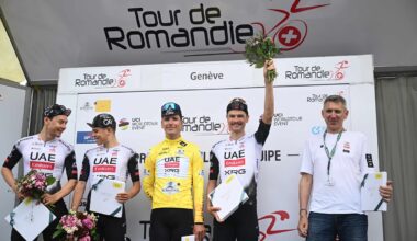 UAE Team Emirates XRG, il DS Fabrizio Guidi sospeso una settimana dopo due cartellini gialli al Tour Down Under