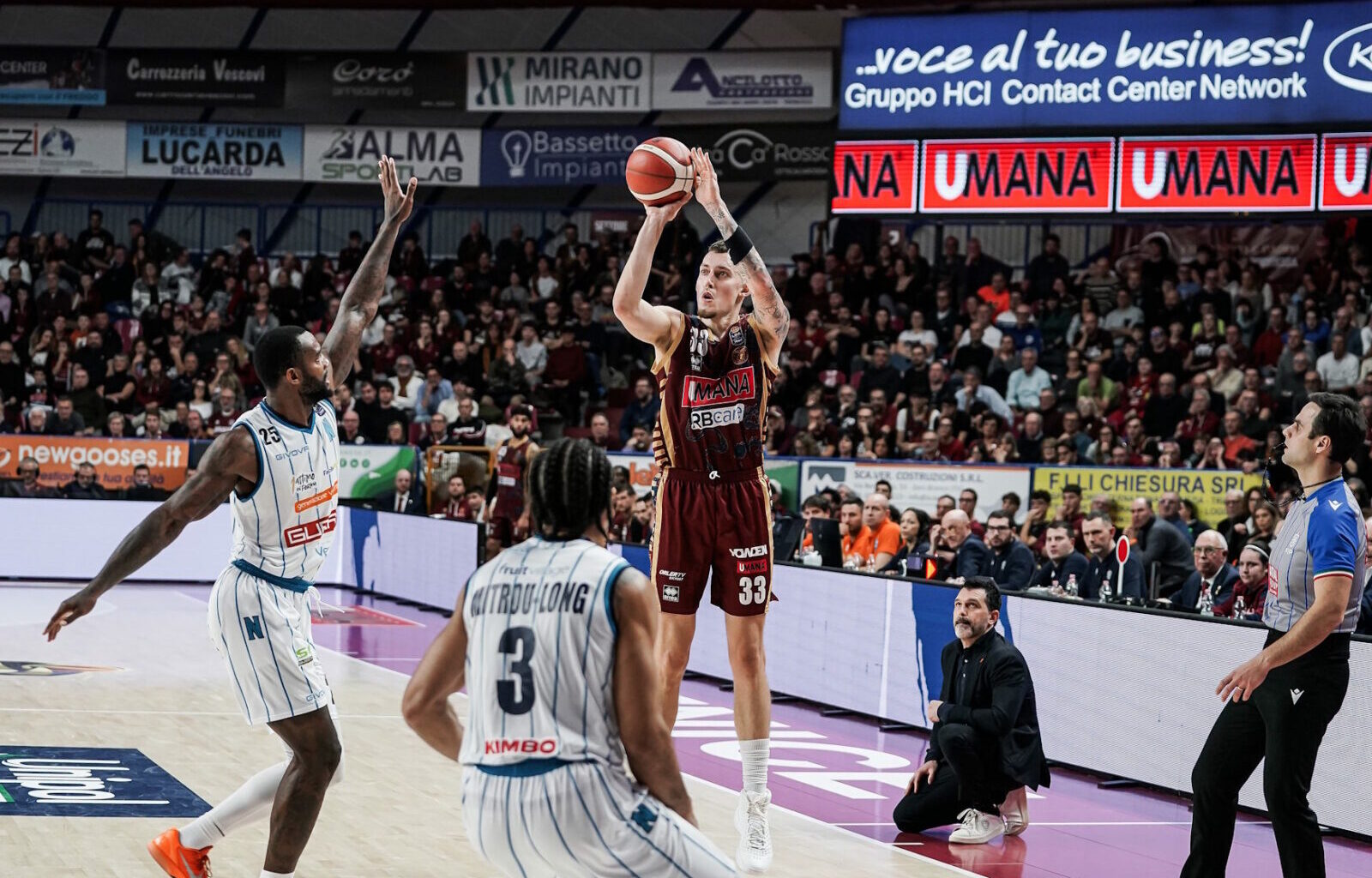 Umana Reyer - Virtus Bologna | Info biglietti