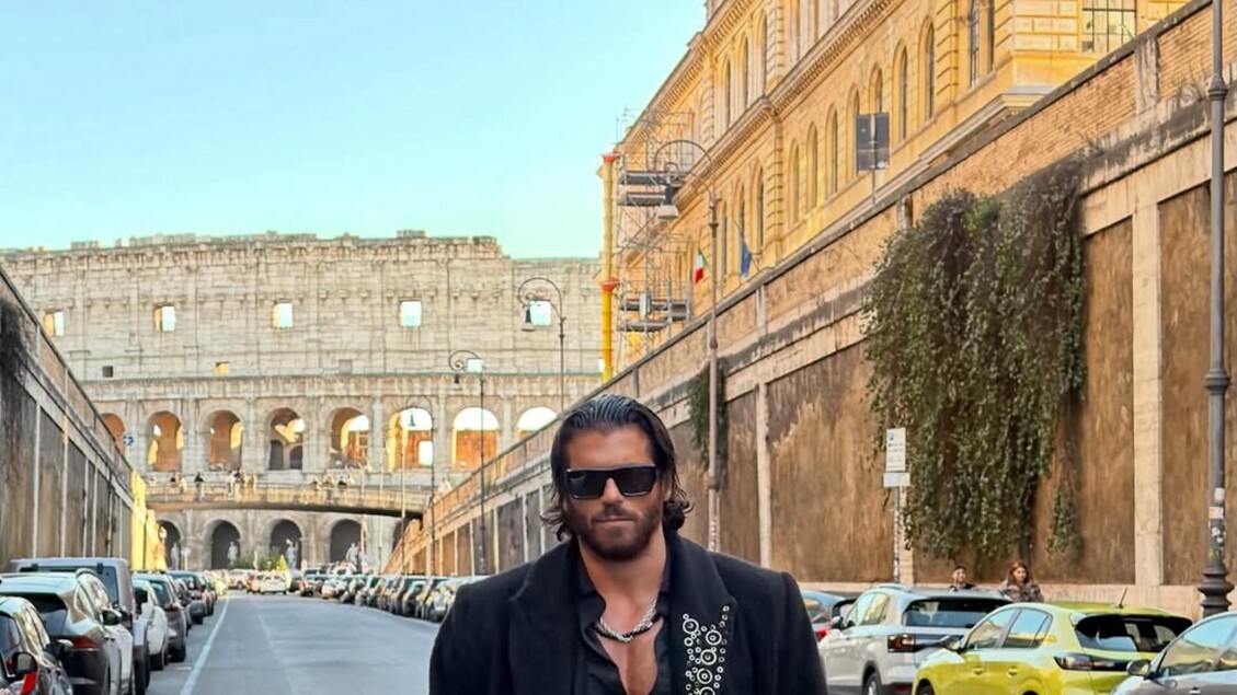 Can Yaman è a Roma: 'Fake news su di me, non seguite la stampa turca' - Tv