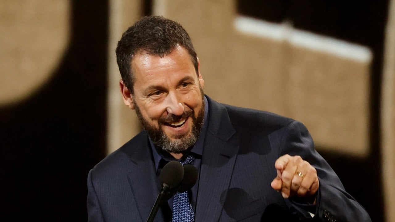 Adam Sandler a una premiazione