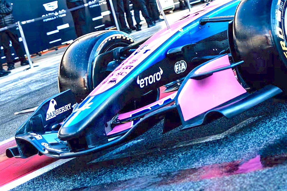 Alpine A526: sotto all'ala anteriore tornano i deviatori di flusso