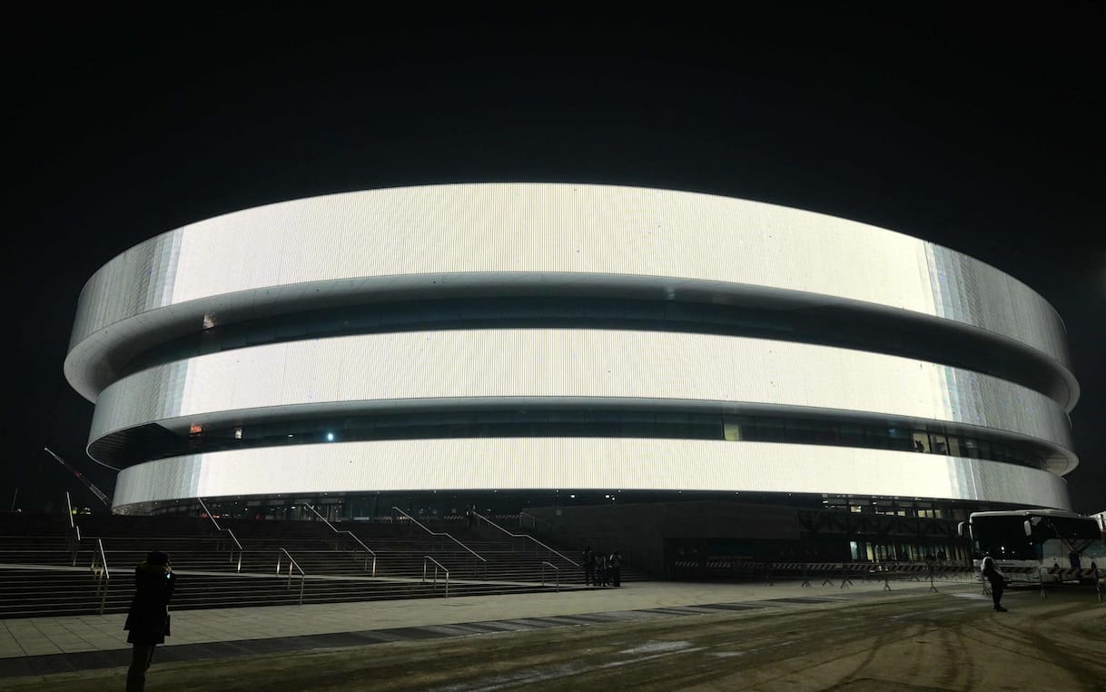 Milano Cortina, il primo match di hockey all'Arena Santa Giulia. FOTO