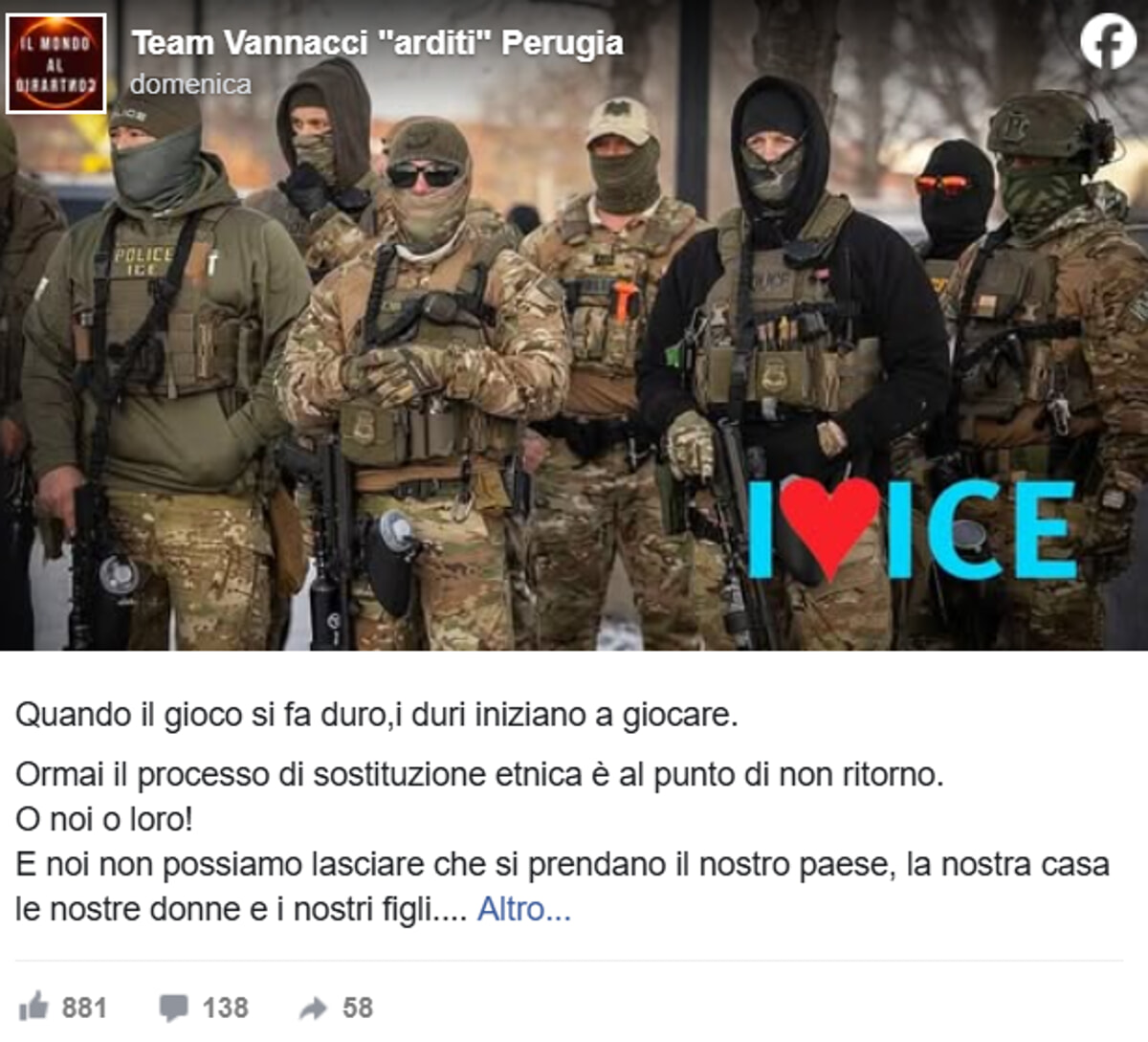 arditi team vannacci