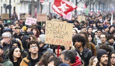 il percorso della manifestazione del 31 gennaio