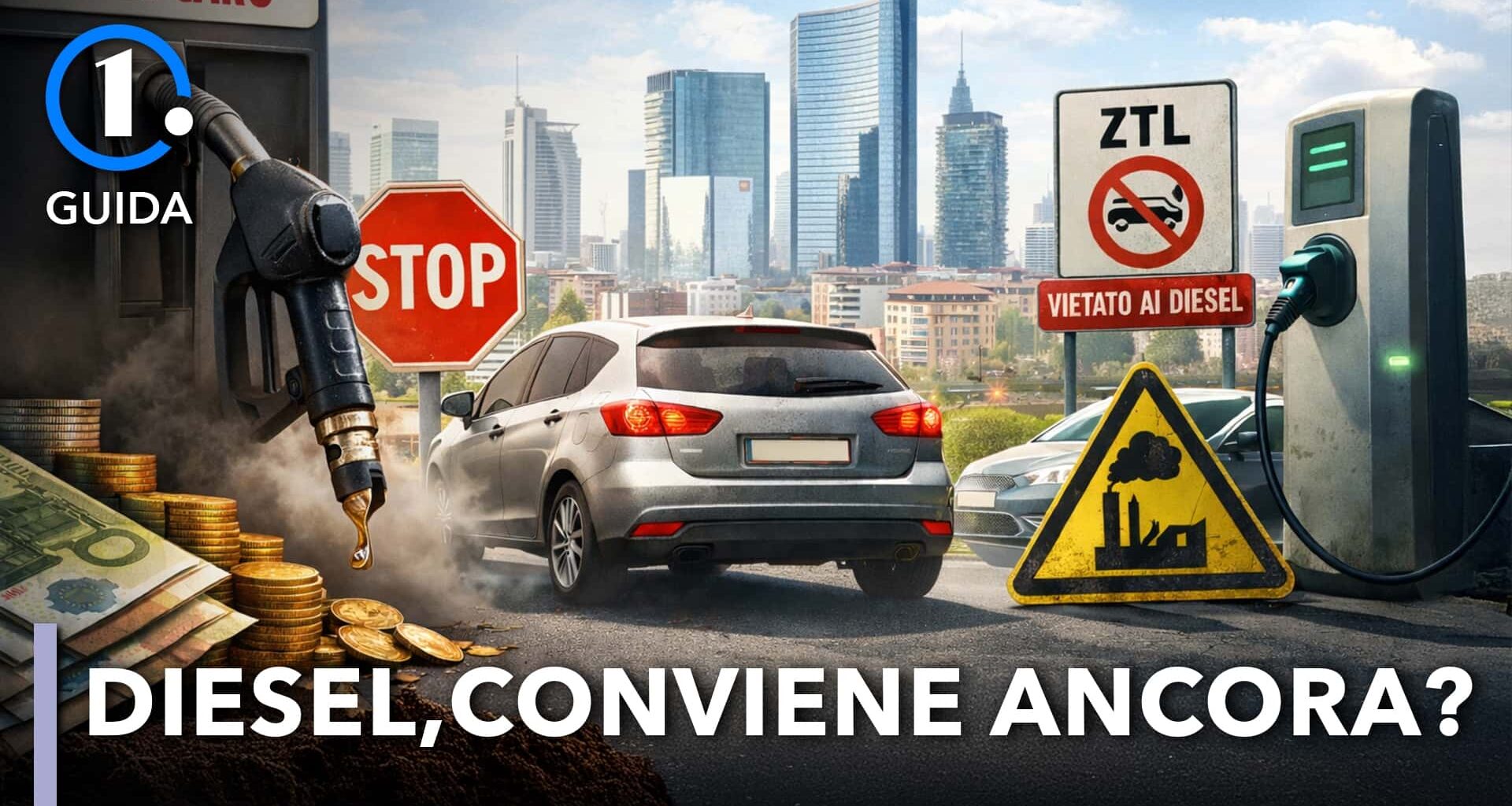 Ecco quando conviene ancora il Diesel, e quando no