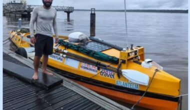 Un umbro completa la traversata dell'oceano Atlantico in barca a remi |Sky TG24 Cronaca