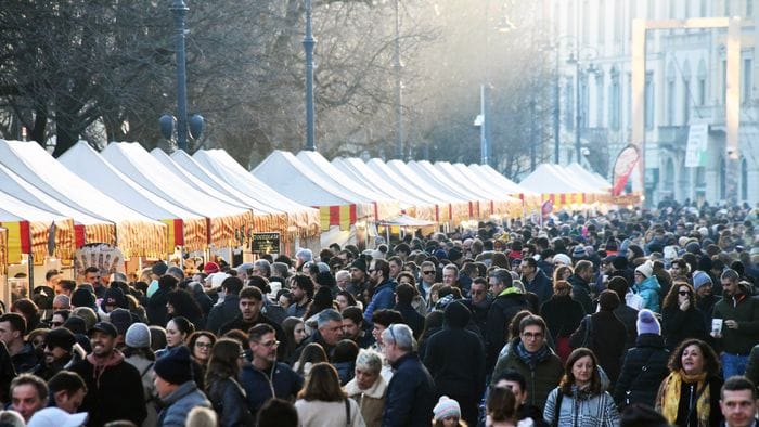 Bergamo, sul Sentierone torna la Festa del Cioccolato