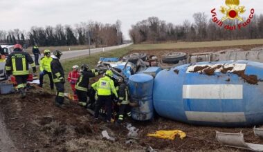 autista incastrato tra le lamiere