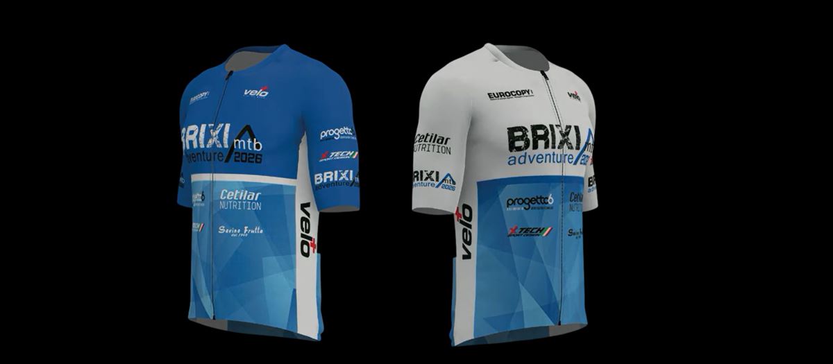 Brixia Adventure MTB: sono arrivate le maglie, sono firmate Veloplus