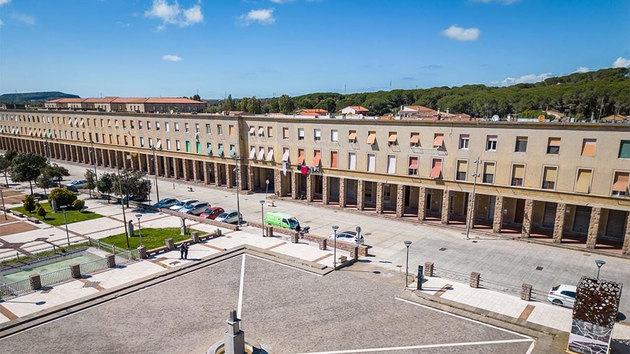 l’architetto (ebreo) che progettò Carbonia