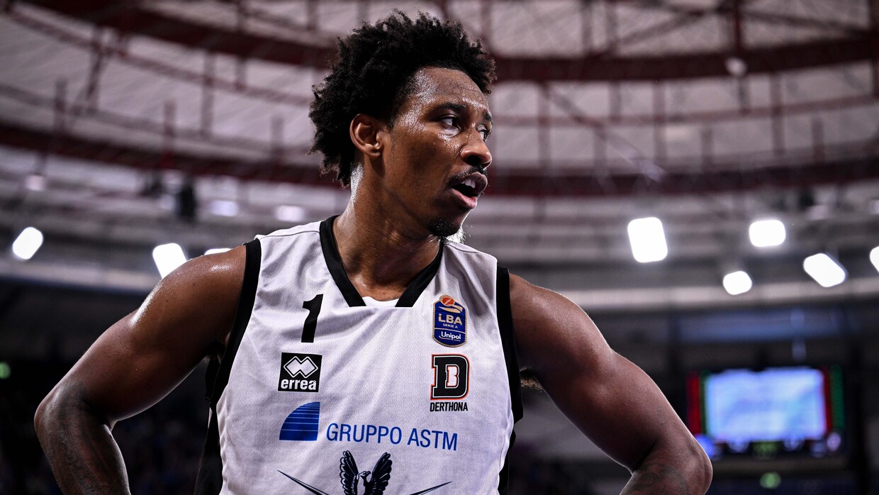 Christian Vital nella trasferta con la Pallacanestro Brescia.