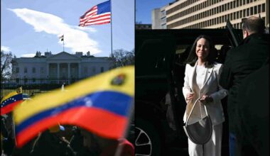 Venezuela, Machado a Washington: 'Ho consegnato il mio premio Nobel a Trump'