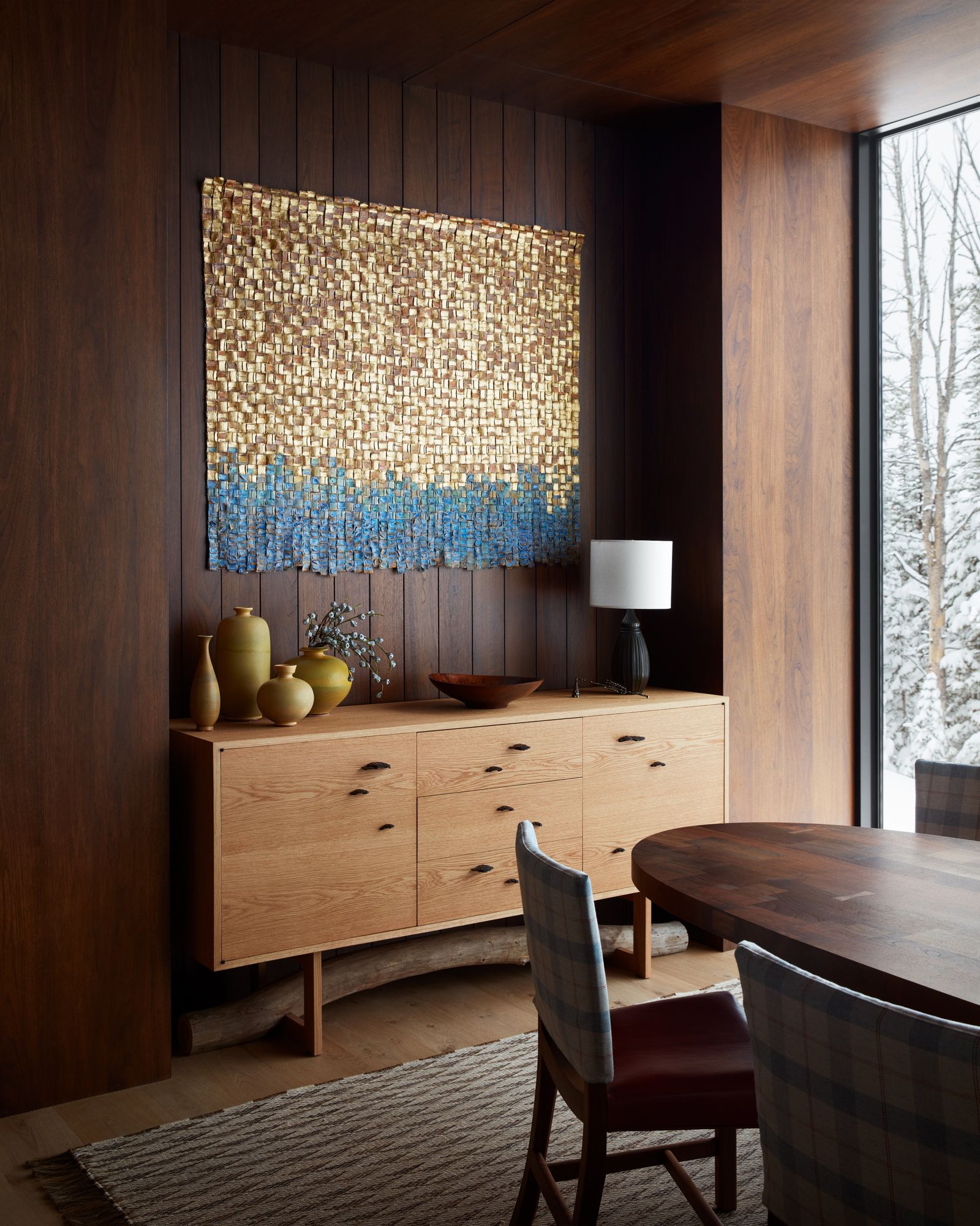 sala da pranzo arte tavolo