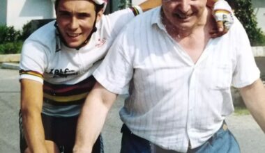 Un tedoforo, una storia: Mirco Gualdi con la Torcia a Iseo nel ricordo di Casartelli e Rebellin