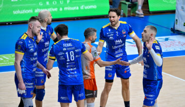SuperLega, vittoria di Cuneo in tre set nell’anticipo del 15° turno