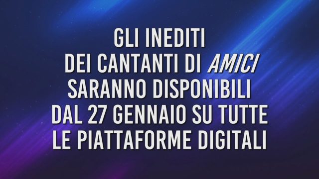 Gli inediti dei cantanti di Amici 23 gennaio - Amici Clip | Witty TV - wittytv.it