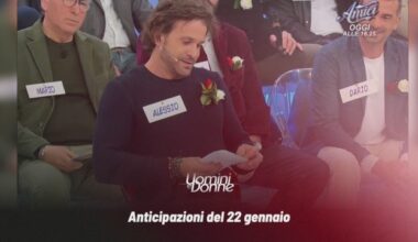 Anticipazioni Uomini e Donne Puntata del 22 gennaio - Originals Anticipazioni esclusive uomini e donne | Witty TV - Witty TV