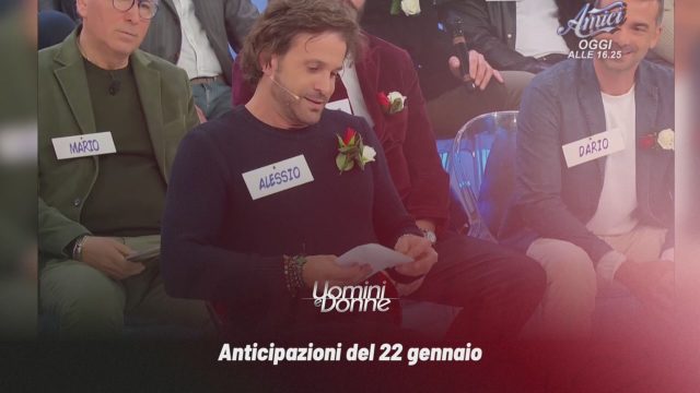 Anticipazioni Uomini e Donne Puntata del 22 gennaio - Originals Anticipazioni esclusive uomini e donne | Witty TV - Witty TV