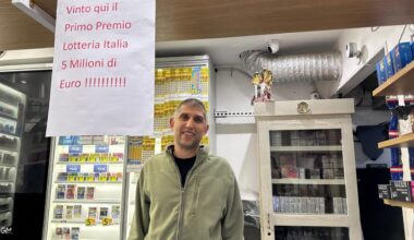Lotteria Italia, primo premio a Roma. Nel bar dove sono stati vinti 5 milioni di euro