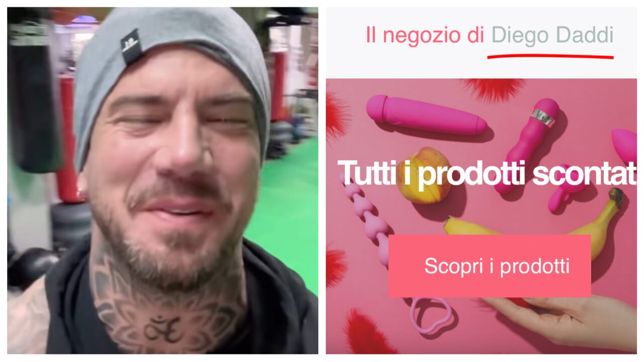 lui smentisce e lancia un e-commerce di sex toys