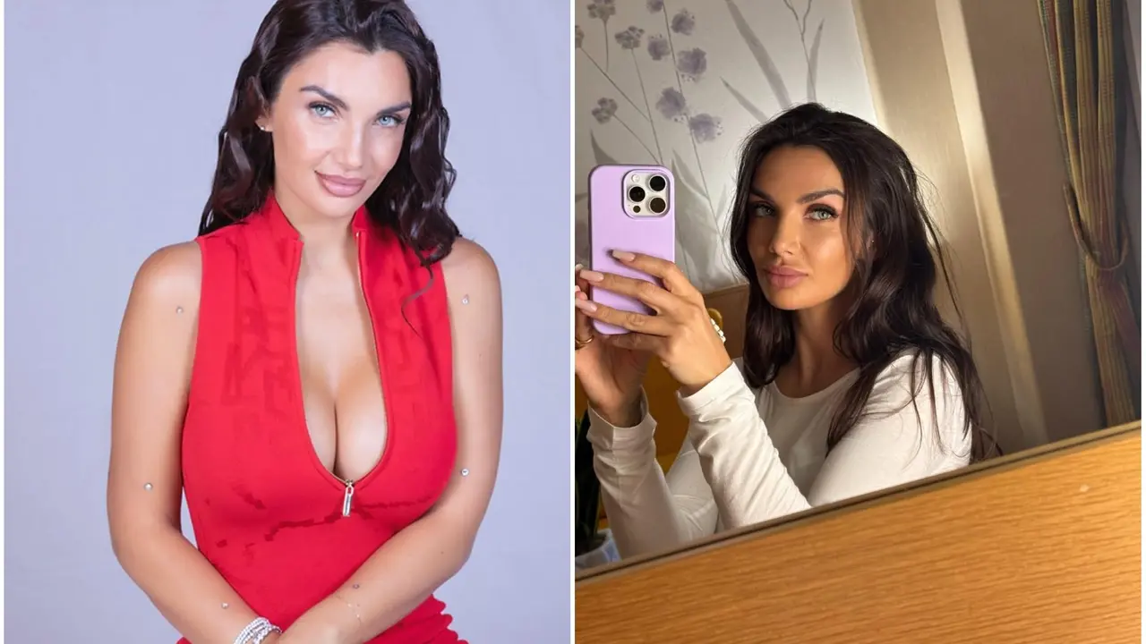 Elettra Lamborghini, la cantante bolognese in due foto pubblicate sul suo profilo Instagram