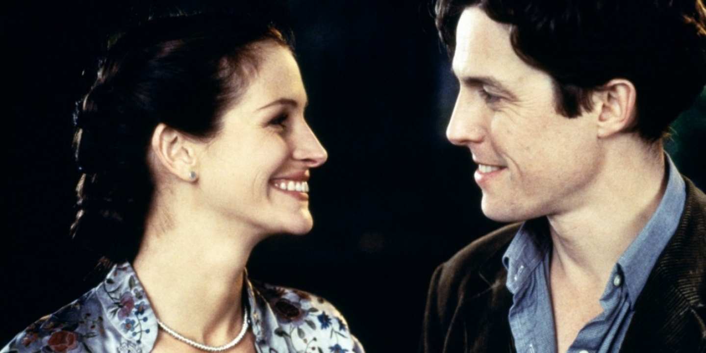 Notting Hill, il film che pensavi di conoscere: Hugh Grant non voleva baciarla, il cachet fa discutere e la panchina esiste davvero