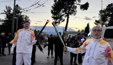 L'entusiasmo di Chieti per il passaggio della Fiamma olimpica verso Milano-Cortina 2026 [FOTO]